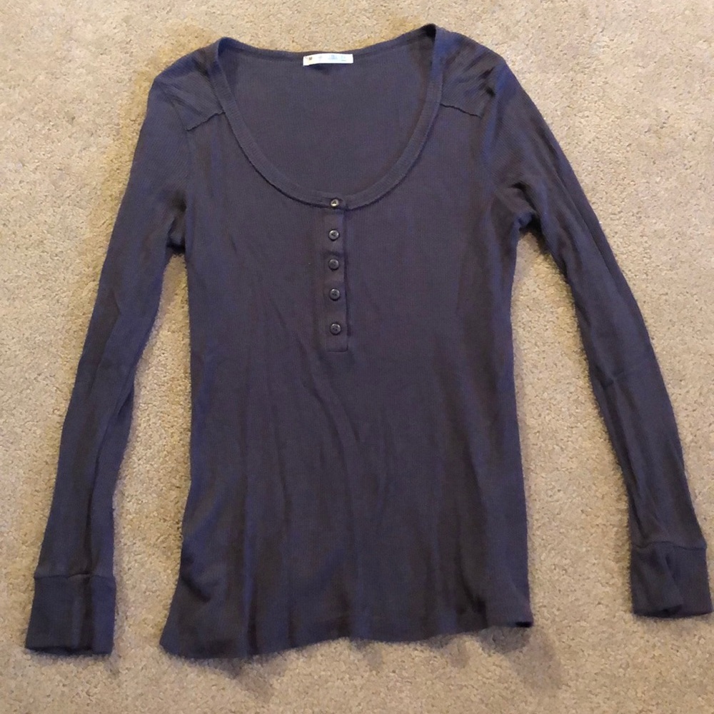 Cloud Nine ribbed long sleeve shirt